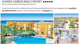 Alltours Sunrise garden beach resort Angebot