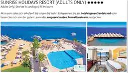 Alltours Sunrise holidays resort (adults only) Angebot