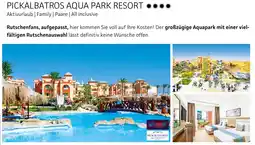 Alltours Pickalbatros aqua park resort Angebot