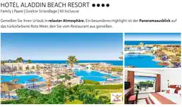Alltours Hotel aladdin beach resort Angebot
