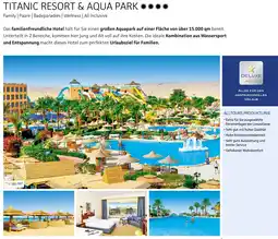 Alltours Titanic resort & aqua park Angebot