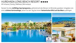 Alltours Hurghada long beach resort Angebot