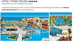 Alltours Hotel titanic palace Angebot