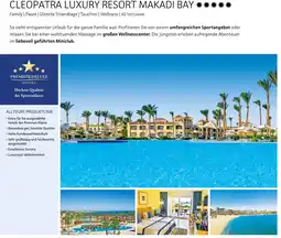 Alltours Cleopatra luxury resort makadi bay Angebot