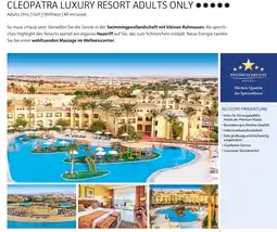 Alltours Cleopatra luxury resort adults only Angebot