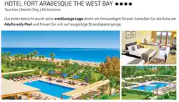 Alltours Hotel fort arabesque the west bay Angebot