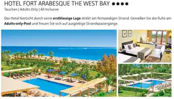 Alltours Hotel fort arabesque the west bay Angebot