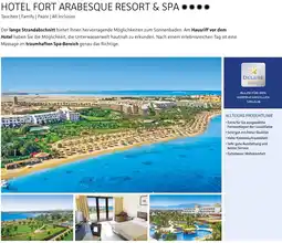 Alltours Hotel fort arabesque resort & spa Angebot