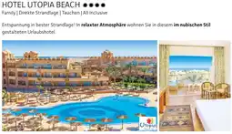Alltours Hotel utopia beach Angebot