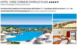 Alltours Hotel three corners fayrouz plaza Angebot