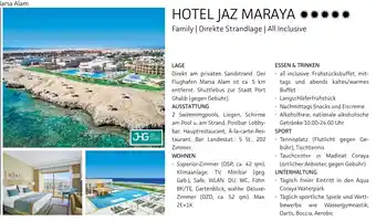 Alltours Hotel jaz maraya Angebot