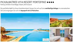 Alltours Pickalbatros vita resort portofino Angebot