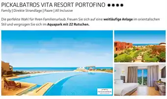 Alltours Pickalbatros vita resort portofino Angebot