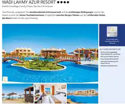 Alltours Wadi lahmy azur resort Angebot