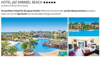 Alltours Hotel jaz mirabel beach Angebot