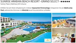 Alltours Sunrise arabian beach resort grand select Angebot