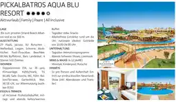 Alltours Pickalbatros aqua blu resort Angebot