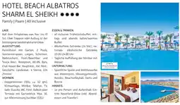 Alltours Hotel beach albatros sharm el sheikh Angebot