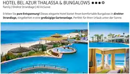 Alltours Hotel bel azur thalassa & bungalows Angebot