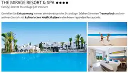 Alltours The mirage resort & spa Angebot
