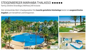 Alltours Steigenberger marhaba thalasso Angebot