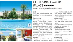 Alltours Hotel vincci saphir palace Angebot