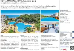 Alltours Hotel marhaba royal salem Angebot