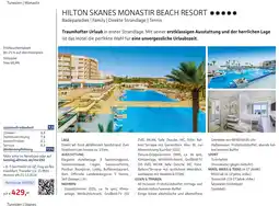 Alltours Hilton skanes monastir beach resort Angebot