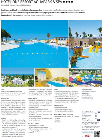 Alltours Hotel one resort aquapark & spa Angebot