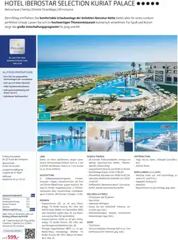 Alltours Hotel iberostar selection kuriat palace Angebot