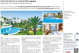 Alltours Mahdia Beach & Aquapark Angebot