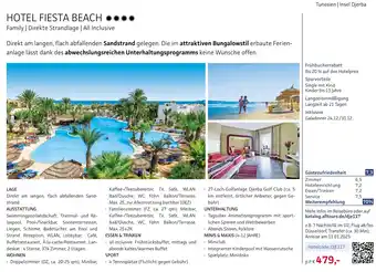 Alltours Hotel Fiesta Beach Angebot