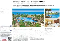 Alltours Hotel Riu Palace Tikida Agadir Angebot