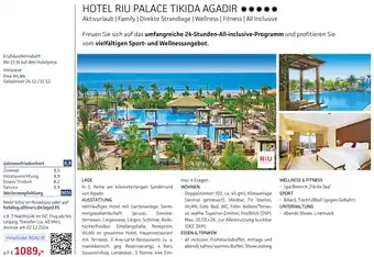 Alltours Hotel Riu Palace Tikida Agadir Angebot