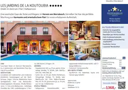 Alltours Les Jardins De La Koutoubia Angebot