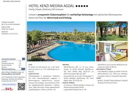 Alltours Hotel Kenzi Medina Agdal Angebot