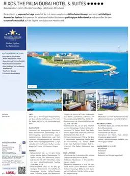 Alltours Rixos The Palm Dubai Hotel & Suites Angebot