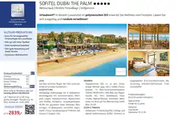 Alltours Sofitel Dubai The Palm Angebot