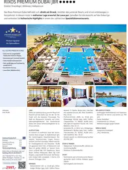 Alltours Rixos Premium Dubai JBR Angebot