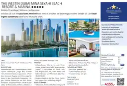 Alltours The Westin Dubai Mina Seyahi Beach Resort & Marina Angebot