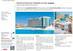 Alltours Radisson Resort Marjan Island Angebot