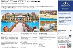 Alltours Saadiyat Rotana Resort & Villas Angebot
