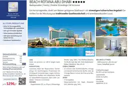 Alltours Beach Rotana Abu Dhabi Angebot