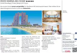 Alltours Rixos Marina Abu Dhabi Angebot