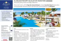 Alltours Al Baleed Resort Salalah by Anantara Angebot