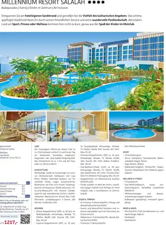 Alltours Millennium Resort Salalah Angebot