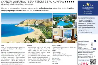 Alltours Shangri-la Barr Al Jissah Resort & Spa-al Waha Angebot