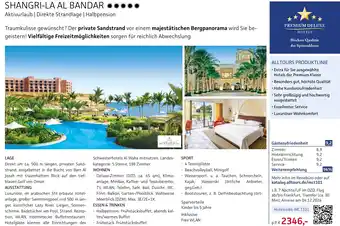 Alltours Shangri-la Al Bandar Angebot