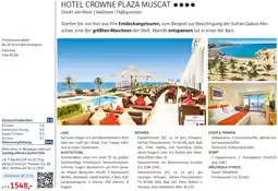 Alltours Hotel Crowne Plaza Muscat Angebot