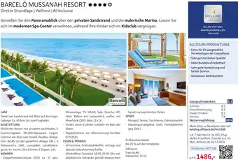 Alltours Barceló Mussanah Resort Angebot